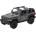 Kinsmart Метална количка Kinsmart - 2018 Jeep Wrangler Open Top, 1: 34, графит (52079)