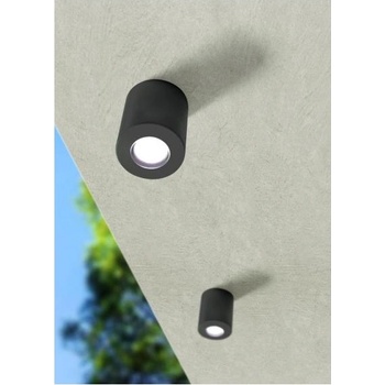 Fumagalli FRANCA 90 1L LED 3, 5W GU10 черна външна стенна лампа 3A7.002. 000. AXU1K (3A7.002.000.AXU1K)