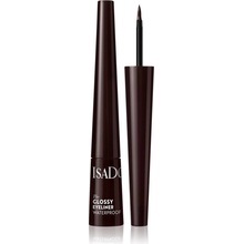 IsaDora Glossy Eyeliner vodeodolná očná linka 42 Dark Brown 2,5 ml