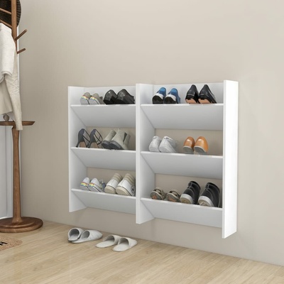 VidaXL Marketos 2 ks bílé 60 x 18 x 90 cm