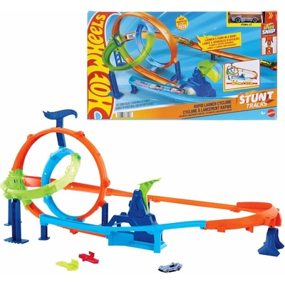Hot Wheels Stunt Tracks Rapid launch cyclone