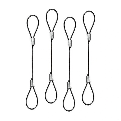 Lindy 40774 заключващо устройство за кабел Черен 0, 15 м (40774)