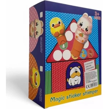 Medito Комплект за печат с лепенки - зайче и патенце (kr1159)