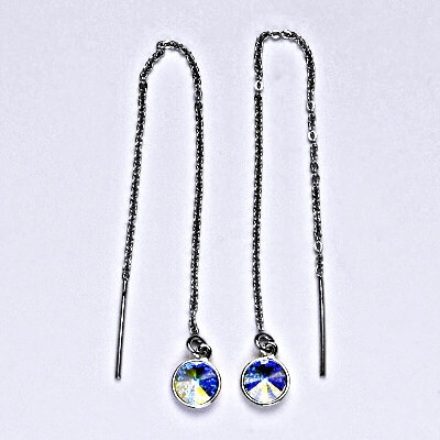 Čištín řetízkové protahovací se Swarovski AB krystalem NŘ 1336