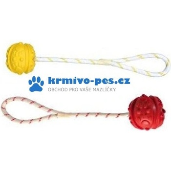 Trixie míč Plovoucí na šňůrce 7 cm/35 cm