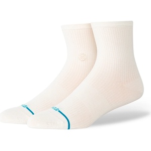 Stance Дамски спортни чорапи Stance Women's Fine Rib Quarter Sports socks - Ivory - размер 38-42 (EU) (207-1333-0112)