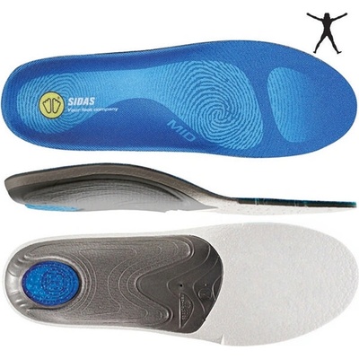 Sidas 3feet Comfort CZ Mid Arch vložky do bot střední klenba 1 pár
