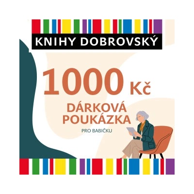 Elektronická dárková poukázka pro babičku 1000 Kč
