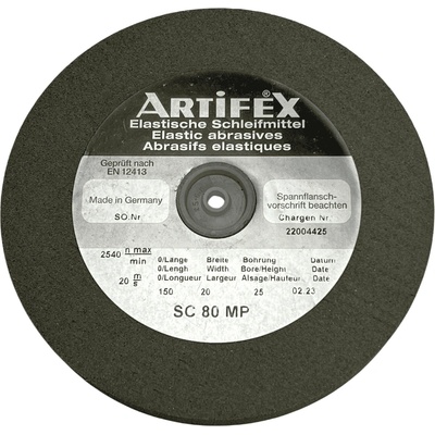 Artifex Шлифовъчно колело Artifex SC 80 MP, силиконов карбид, 150 x 20 x 25 мм