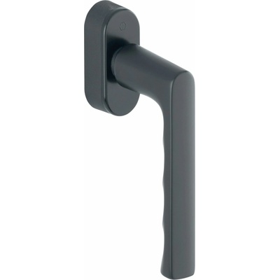 Hoppe Okenná kľučka Hamburg SecuForte 7/32-42 mm, M5x45 mm + M5x50 mm, 45° - F9714M matná čierna