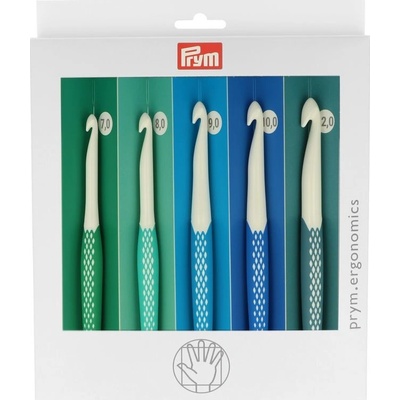 Sada ergonomických háčikov Prym 7- 12 mm