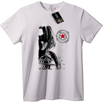 NOONEBRAND Тениска Winter Soldier - 4XL, Black