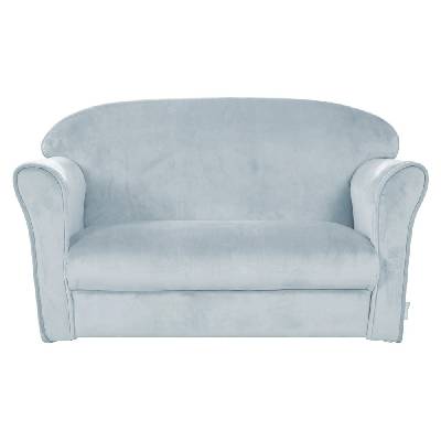 Светлосиньо кадифе, детски диван 78 cm Lil Sofa - Roba (450111SY)
