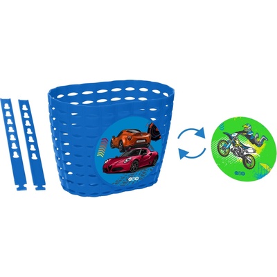 dětský na řidítka One Happy 2.0, modrá – Zboží Mobilmania