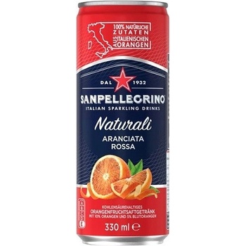 SANPELLEGRINO červený pomaranč 330 ml
