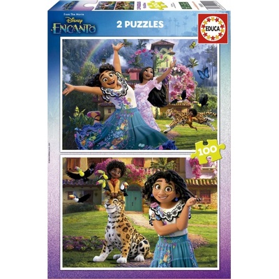 Educa Encanto Disney EDU19201 2 x 100 dielov