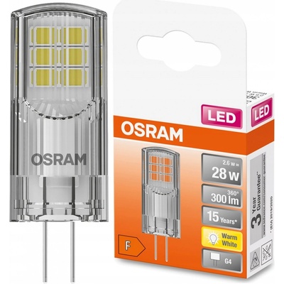 Osram LED PIN 30 G4 2,6W/827 12V teplá
