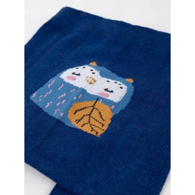 YO kojenecké punčocháčky Sovička modrá