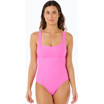 Rip Curl Дамски цял бански костюм Rip Curl Premium Surf D-Dd super pink