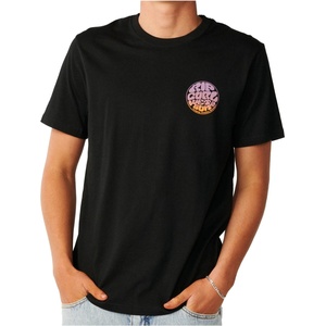 Rip Curl Мъжка тениска Rip Curl Wettie Passage Icon Tee T-shirt - Black - размер M (217-0616-0113)