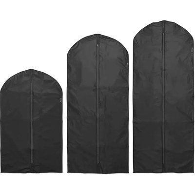 Brabantia 3 бр черни калъфи за дрехи 60 х 100/135/150 см размер M/L/XL Brabantia (1005662)
