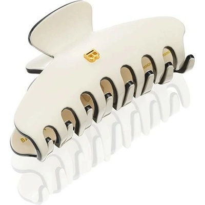 Balmain Hair Couture Pince à Cheveux Large farba White & Black - štipec