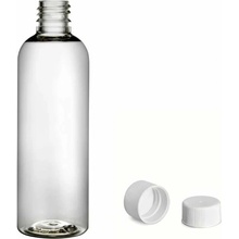 Via Plastová lahvička čirá s bílým uzávěrem 100 ml