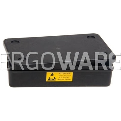 StaticTec ESD krabička s víkem 202x123x50mm černá 100104001603
