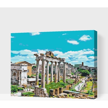 Vymalujsisam.cz Zuty malování podle čísel Forum Romanum Řím