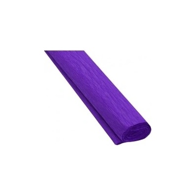 JUNIOR Papier krepový - tm. fialový 15