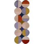 Flair Rugs Ръчно изработена вълнена пътека 80x230 cm Mia Ellipse - Flair Rugs (503119380162)