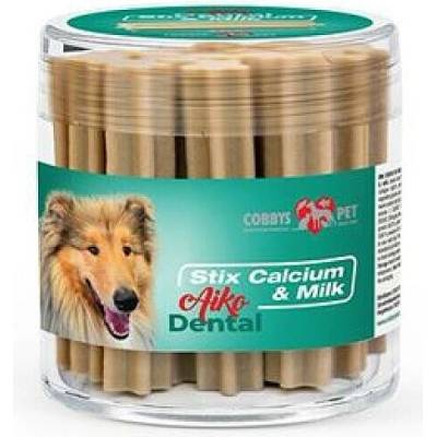 COBBYS PET DENTAL Stix 6,4 cm calcium & milk 220 g