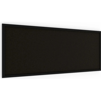 ALLboads Korková tabule, černá barva korku, 100 x 40 cm , ČERNÁ, TKBLACK104BK