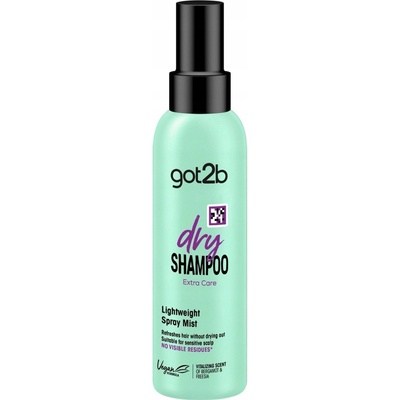 Got2b Extra Care suchý šampón pre všetky farby vlasov 150 ml