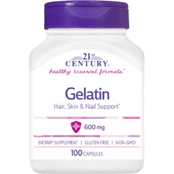 21st Century Gelatin 600 mg [100 капсули]