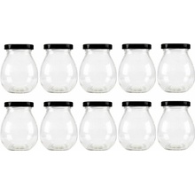 DuraHome Sklenice zavařovací s víčkem 58 10 ks x 245 ml