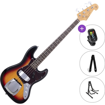 SX SJB62C+ SET 3-Tone Sunburst Електрическа бас китара