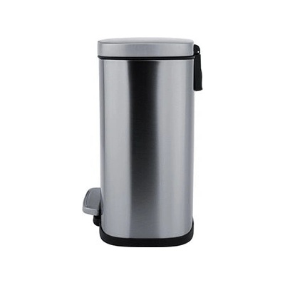 NIMCO KOS 8005-10 Hranatý odpadkový kôš s vyberateľnou nádobou, nerez mat