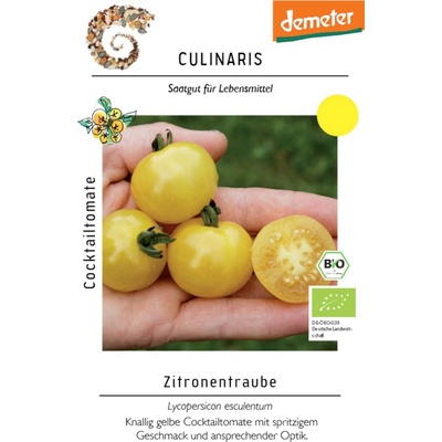 Culinaris Bio koktejlová paradajka Zitronentraube 1 bal.