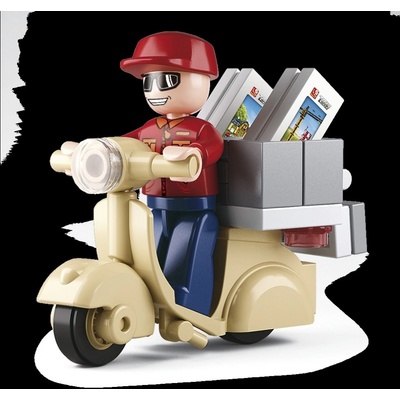 Sluban B0563 Town Kurýr