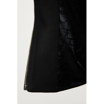 Elisabetta Franchi Сако Elisabetta Franchi в черно с едно копче с изчистен дизайн GI17356E2 (GI17356E2)