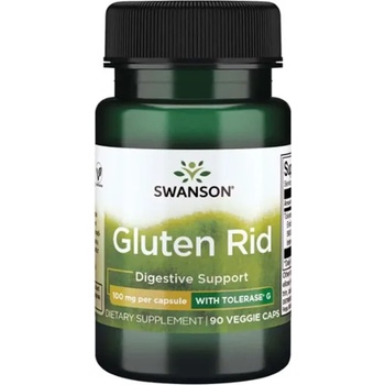 Swanson Gluten Rid, 100 mg, 90 растителни капсули, Swanson (SWU962)