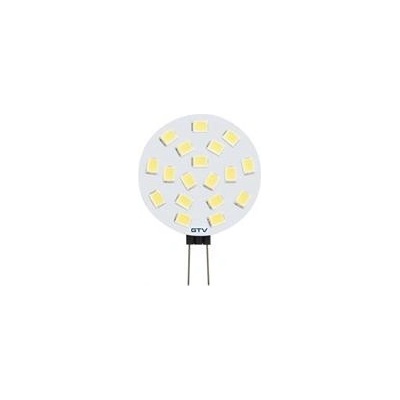 GTV LED , A-G, G4, 3000K, 2,5W, DC12V, 180°, 250lm