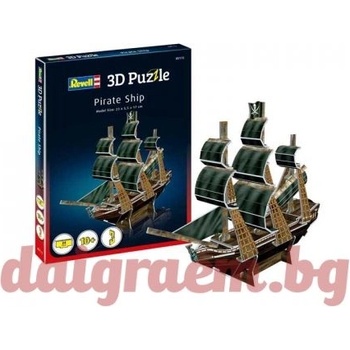 Image 1 of Revell 3D пъзел Revell 00115 - Пиратски кораб (R00115)