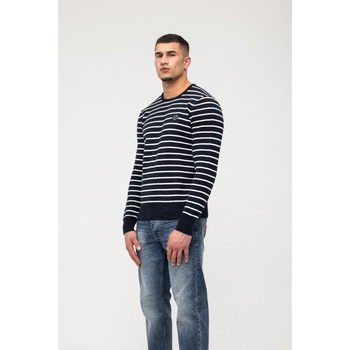 Marshall Artist Блуза Marshall Artist Men's Stkhlm Knitted Crew Sweatshirt - Navy