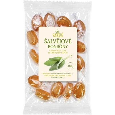 Grešík Šalvějové bonbóny 100 g