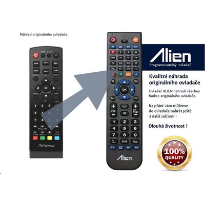 Dálkový ovladač Alien Strong SRT 82