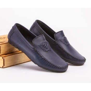 Marwells Мъжки обувки от естествена кожа - Тъмно сини 2021512 (303402_Тъмносин)