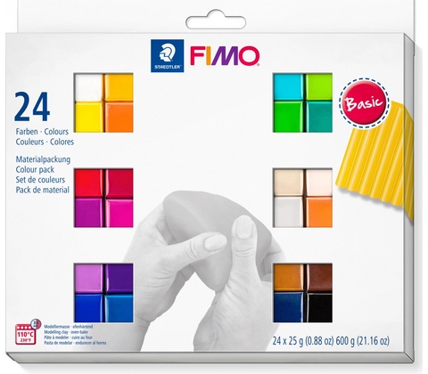 FIMO soft sada Basic 24 barev