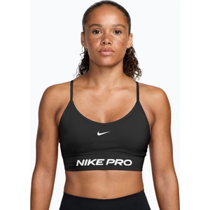 Nike Спортен сутиен Nike Pro Seamless Light Support black/white